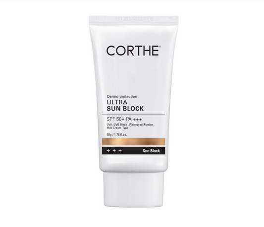 Corthe Dermo Protection Ultra Sun Block   SPF50+ PA+++ 50g