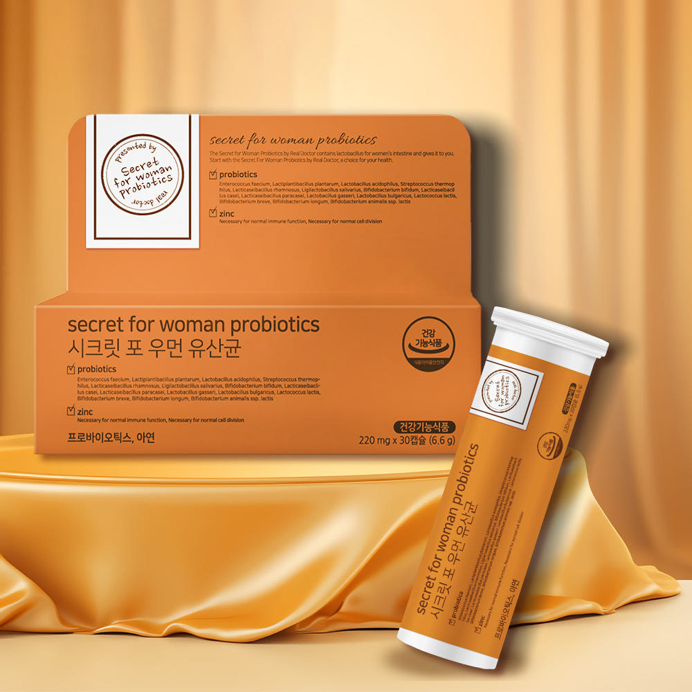 [Real Doctor] Secret for Woman Probiotics 220mg*30cap