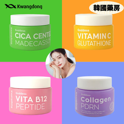 [Kwangdong] Goddess Cream 20ml (Peptide, PDRN, CICA, Glutathione)