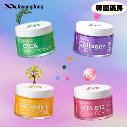 [Kwangdong] Goddess Cream 20ml (Peptide, PDRN, CICA, Glutathione)