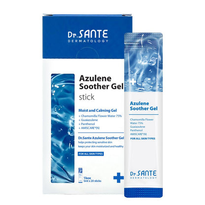 [Dr.SANTE] 旅行裝 藍甘菊多功能全效修護凝露丨Azulene Soother Gel stick (5ml x 20ea)